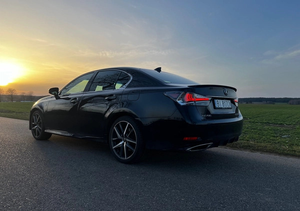 Lexus GS cena 115000 przebieg: 161000, rok produkcji 2016 z Białystok małe 46